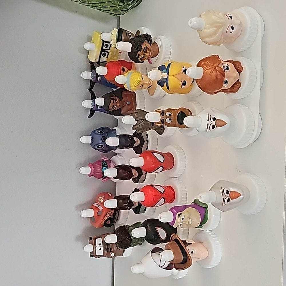 ❤️GOOD 2 GROW Sprout Bottle Toppers SPIDERMAN BATMAN FROZEN STITCH SCOOBY …